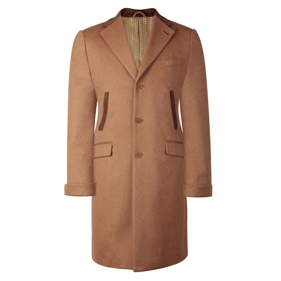 Mens custom overcoat best sale